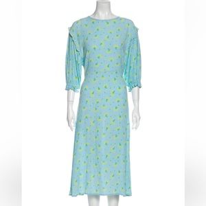 Faithfull the Brand Puff Sleeve Dress